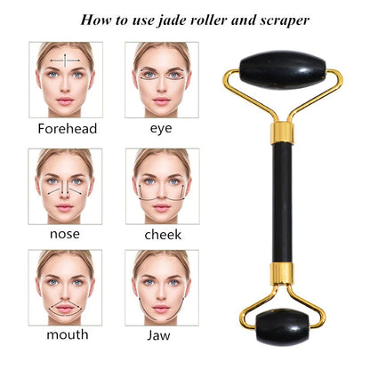 Beauty Face Care Massage Jade Device - Plush Fashions Shop 